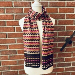 •Missoni Multicolor Stretch Knit Scarf 9”x70”
NWOT
